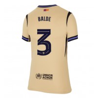Barcelona Alejandro Balde #3 Vonkajší Ženy futbalový dres 2025-26 Krátky Rukáv
